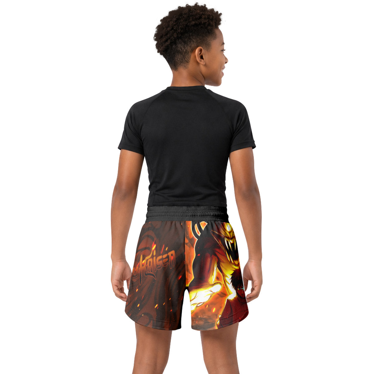 Jujutsu Kaisen Yuta Cursed Queen Kids Grappling Shorts