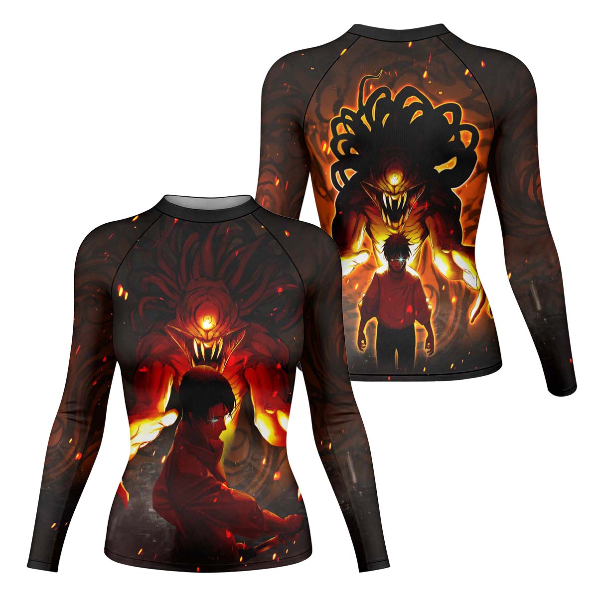 Jujutsu Kaisen Yuta Cursed Queen Rash Guard