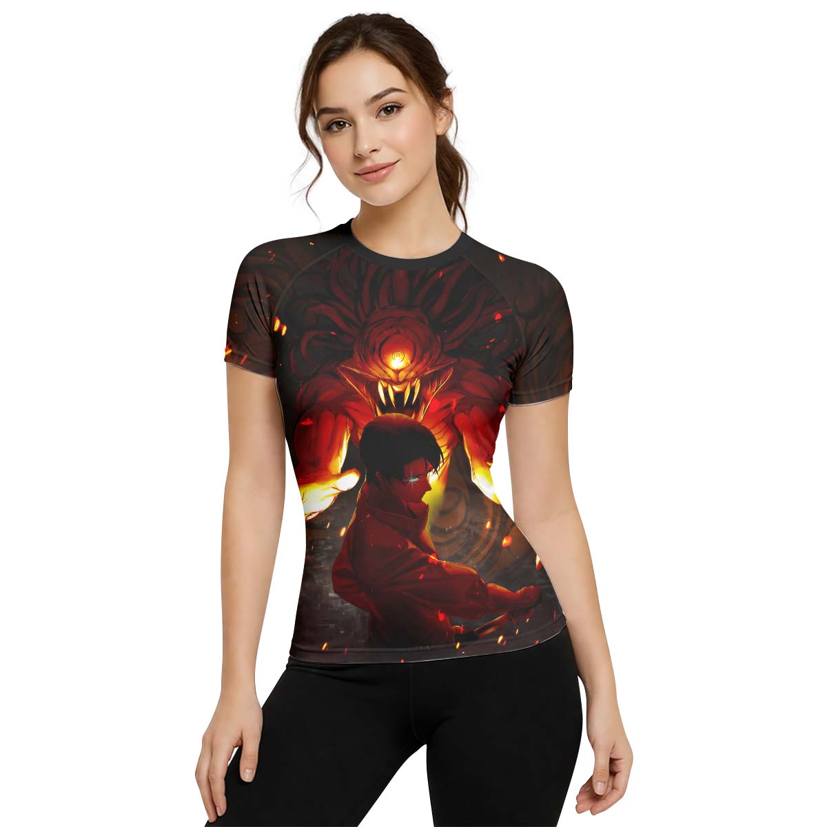  Jujutsu Kaisen Yuta Cursed Queen Rash Guard