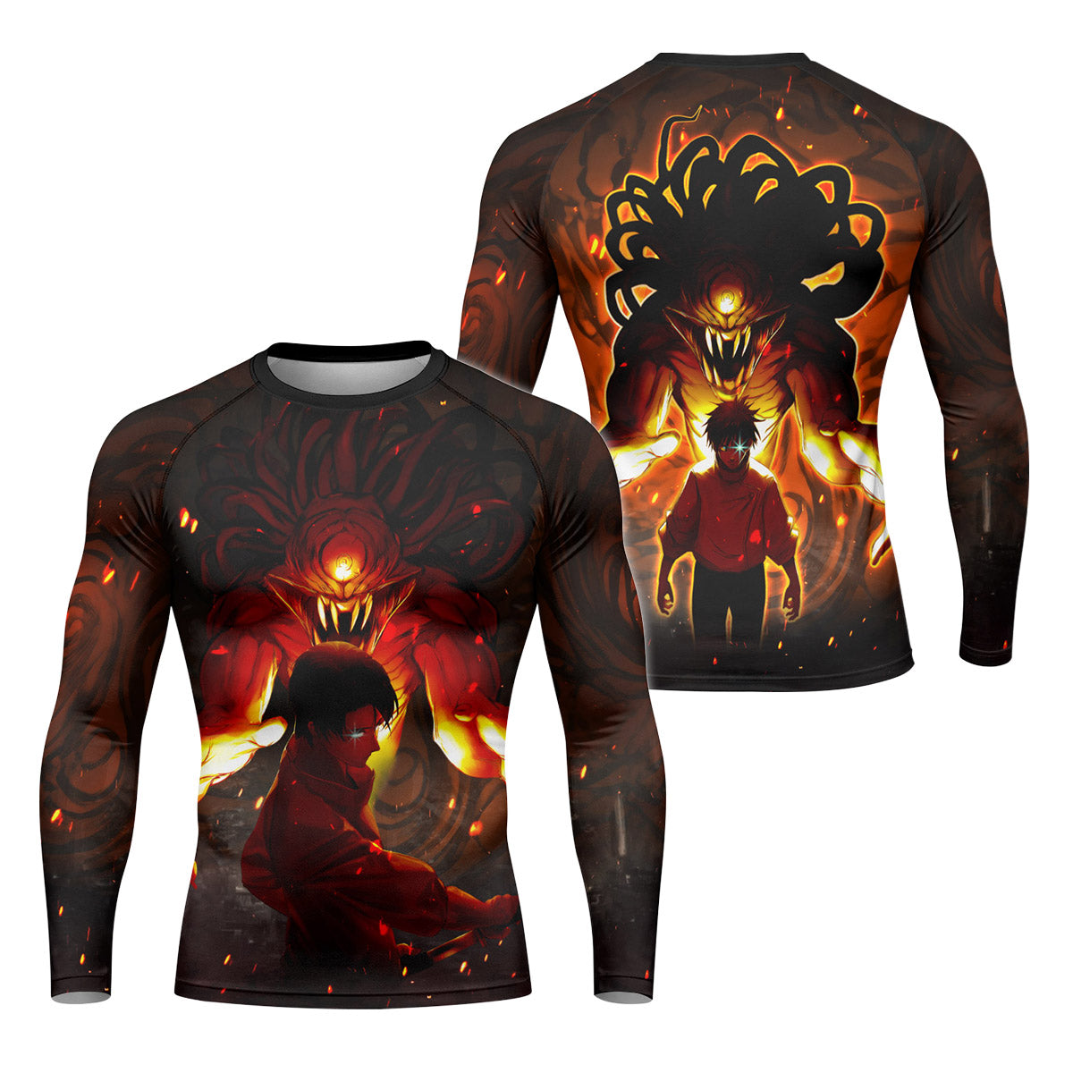 Jujutsu Kaisen Yuta Cursed Queen Rash Guard