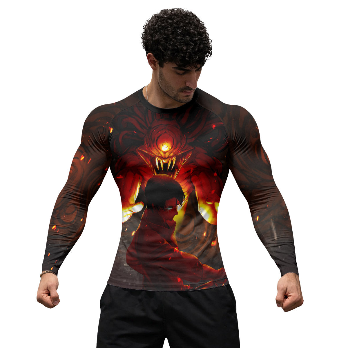Jujutsu Kaisen Yuta Cursed Queen Rash Guard