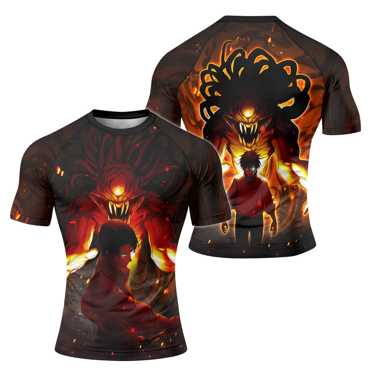 Jujutsu Kaisen Yuta Cursed Queen Rash Guard