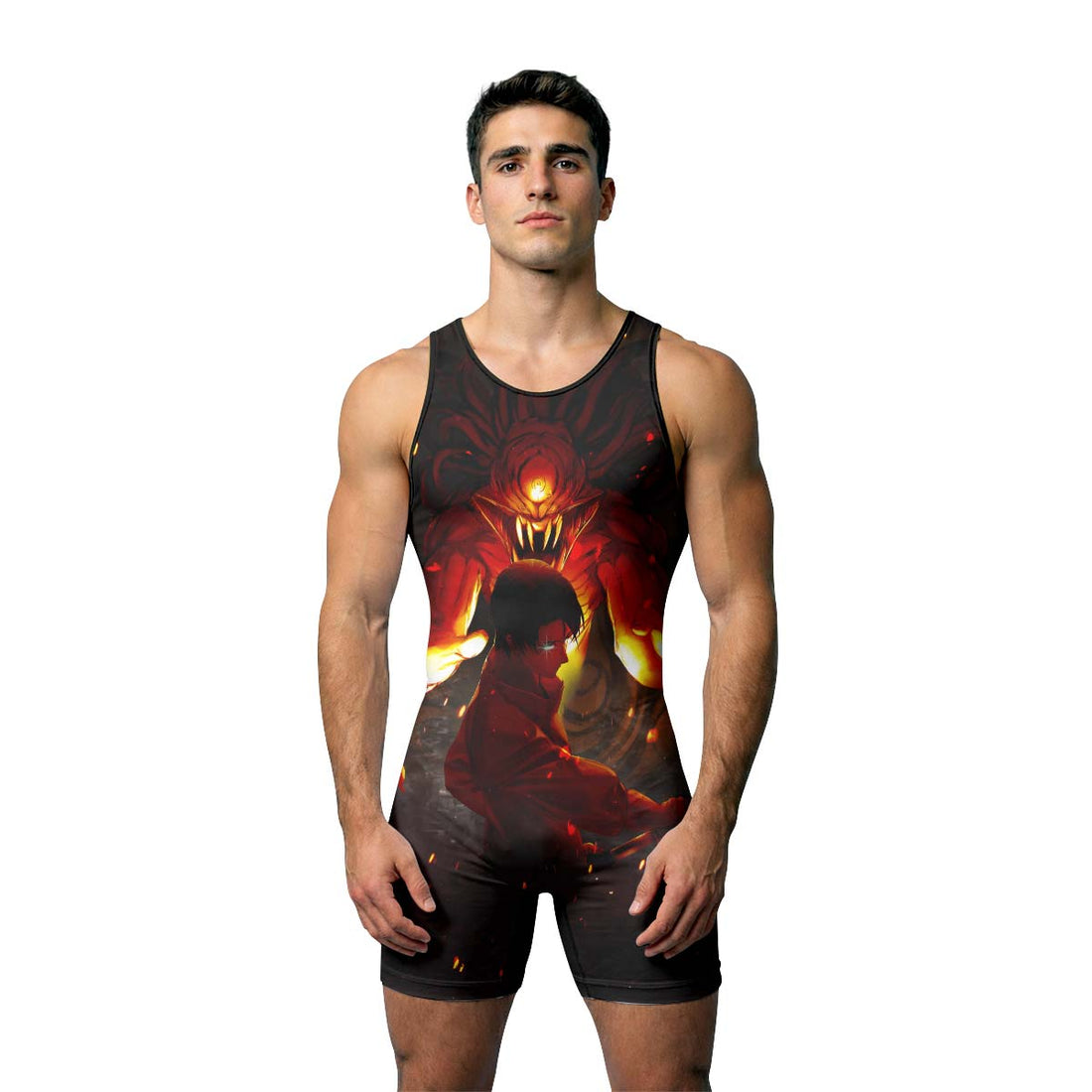  Jujutsu Kaisen Yuta Cursed Queen Wrestling Singlet
