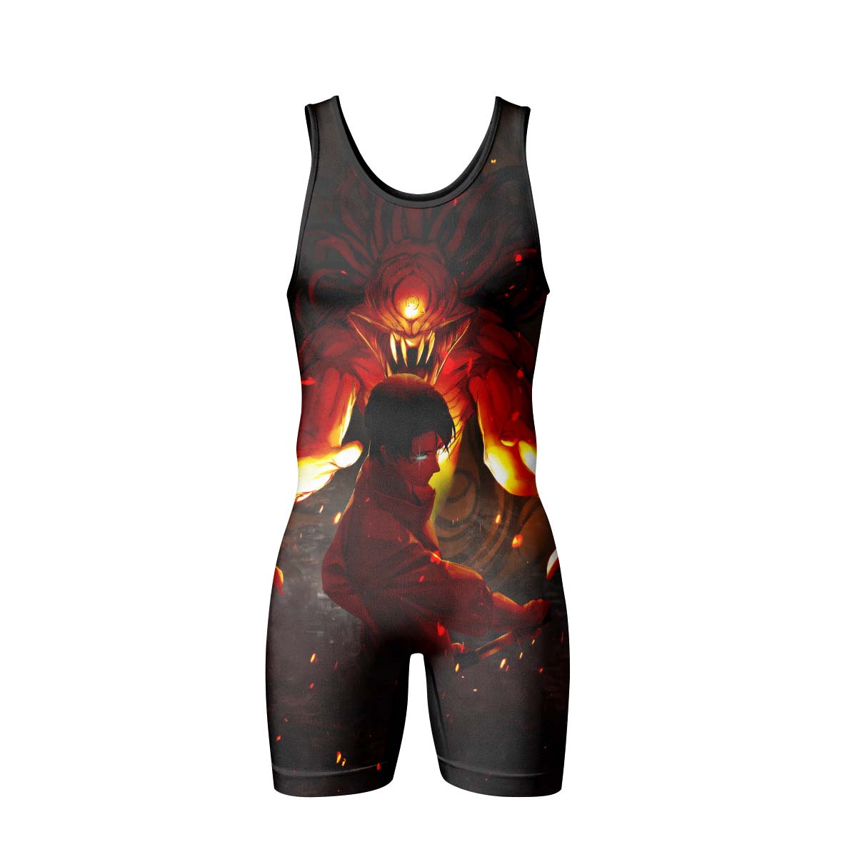 Jujutsu Kaisen Yuta Cursed Queen Wrestling Singlet