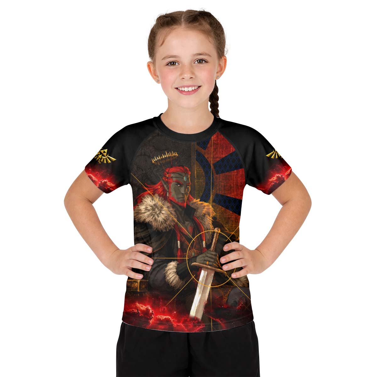  Legend of Zelda Ganondorf Kid Rash Guard