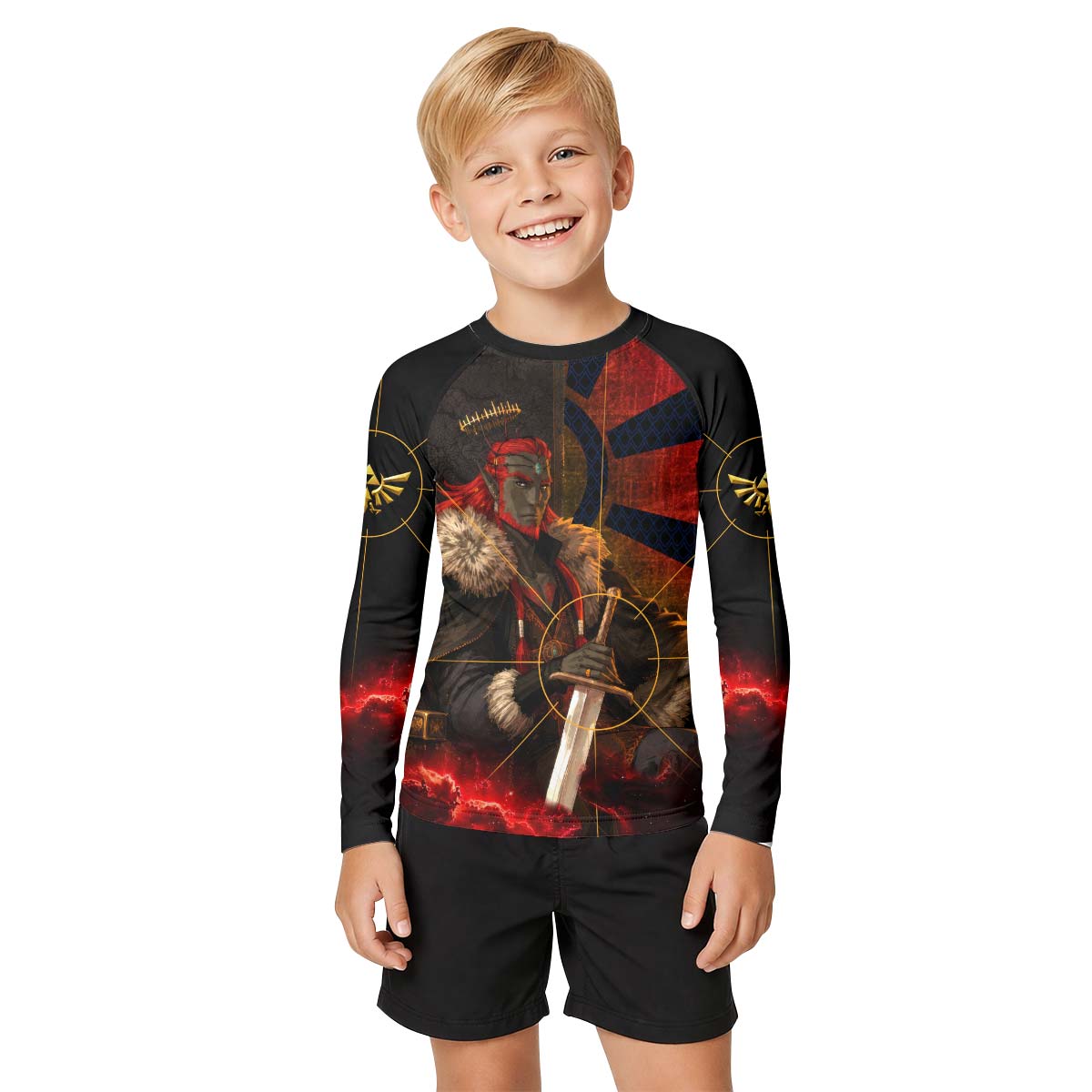 Legend of Zelda Ganondorf Kid Rash Guard