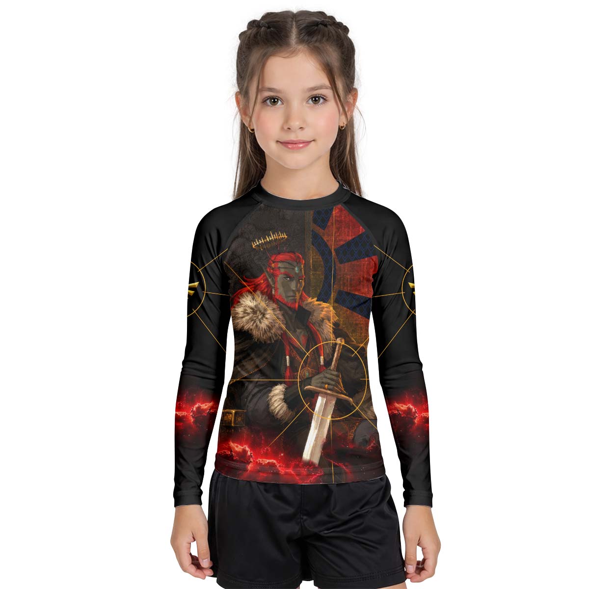 Legend of Zelda Ganondorf Kid Rash Guard