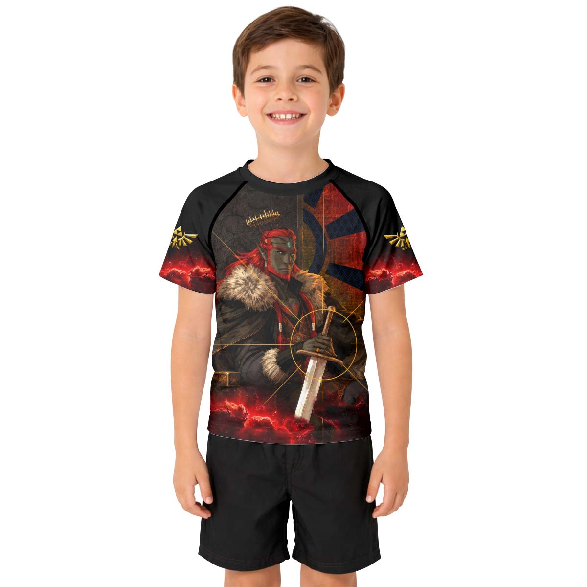  Legend of Zelda Ganondorf Kid Rash Guard