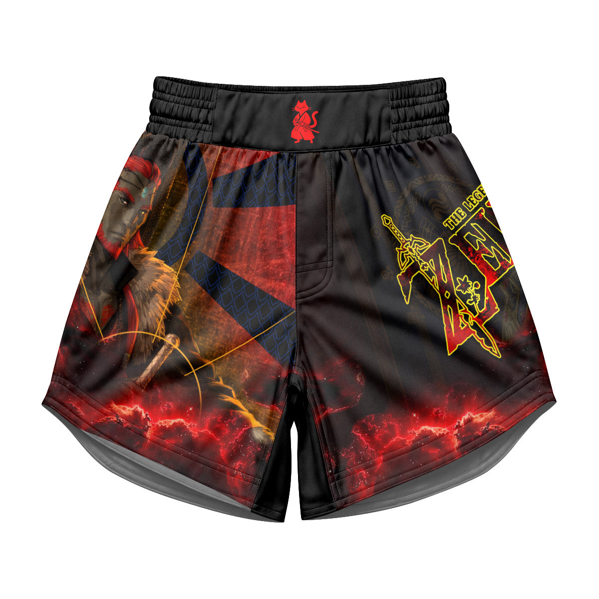Legend of Zelda Ganondorf Kids Grappling Shorts