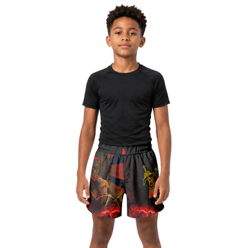 Legend of Zelda Ganondorf Kids Grappling Shorts