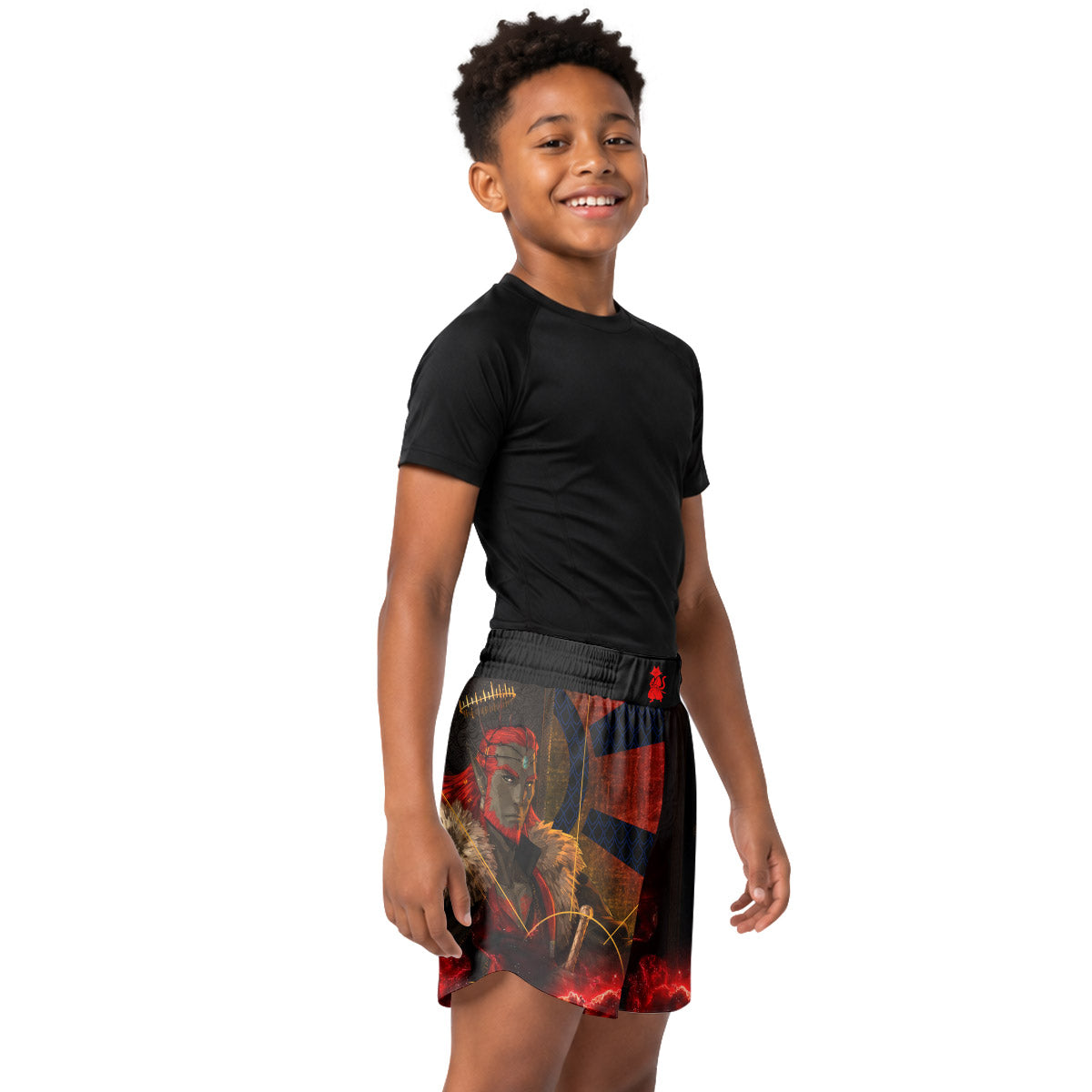Legend of Zelda Ganondorf Kids Grappling Shorts