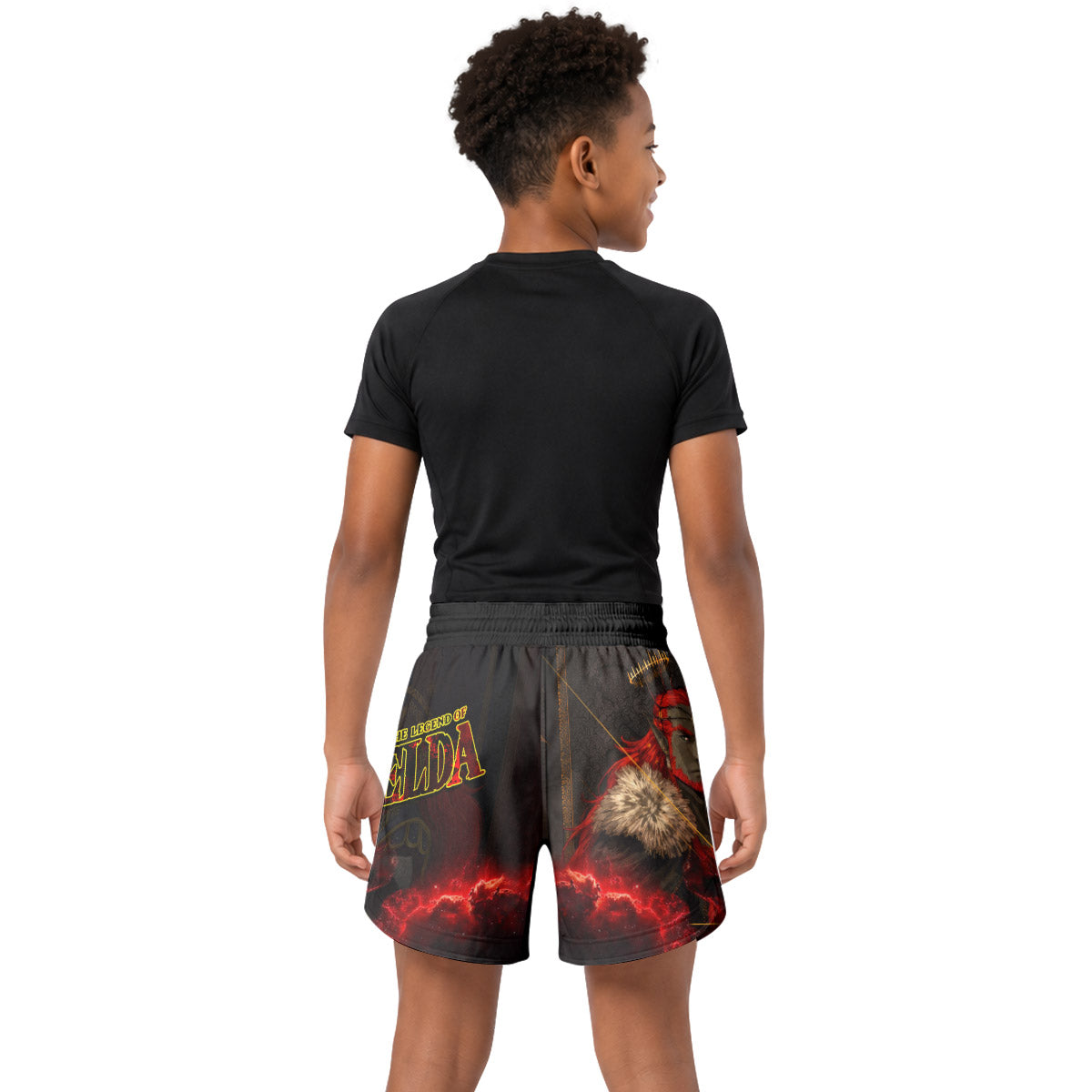 Legend of Zelda Ganondorf Kids Grappling Shorts