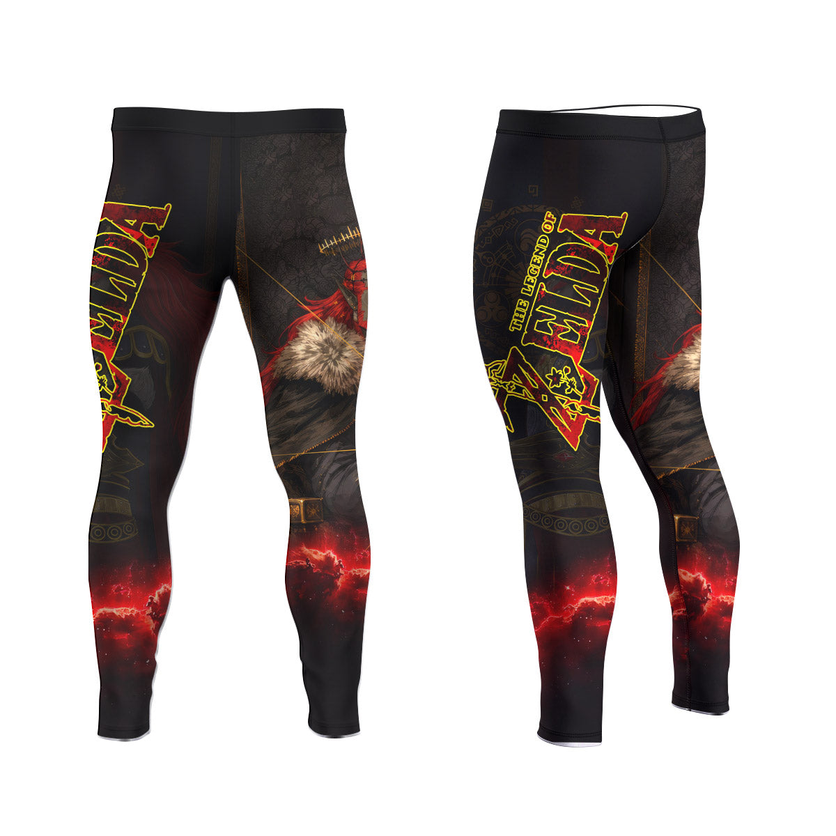  Legend of Zelda Ganondorf Men's Compression Leggings