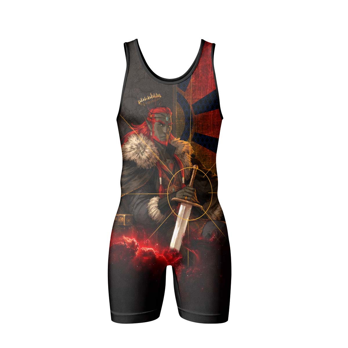  Legend of Zelda Ganondorf Wrestling Singlet