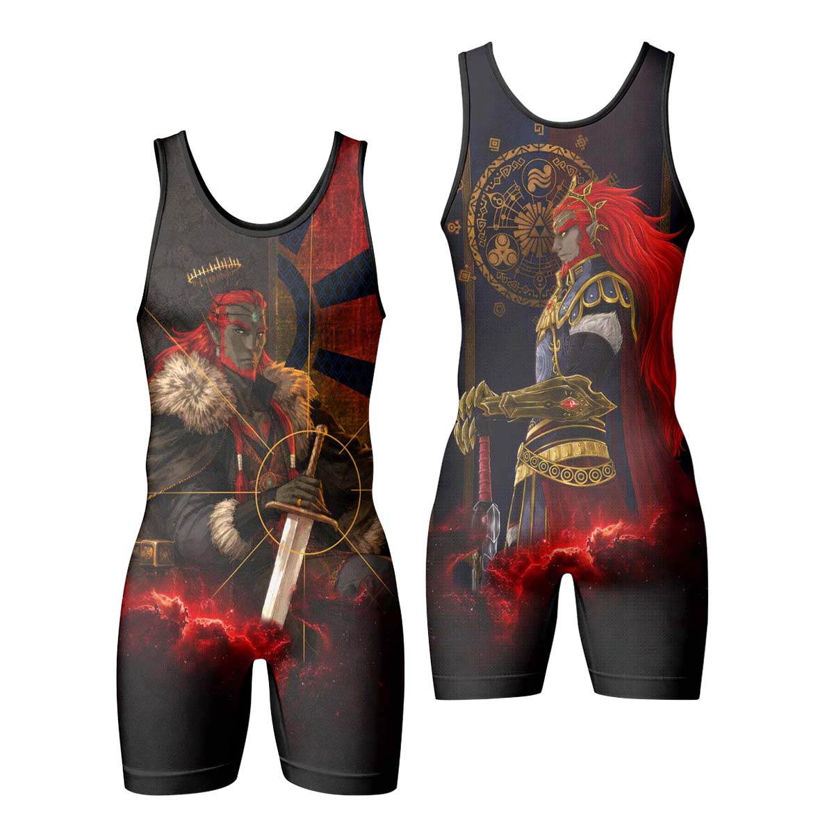  Legend of Zelda Ganondorf Wrestling Singlet