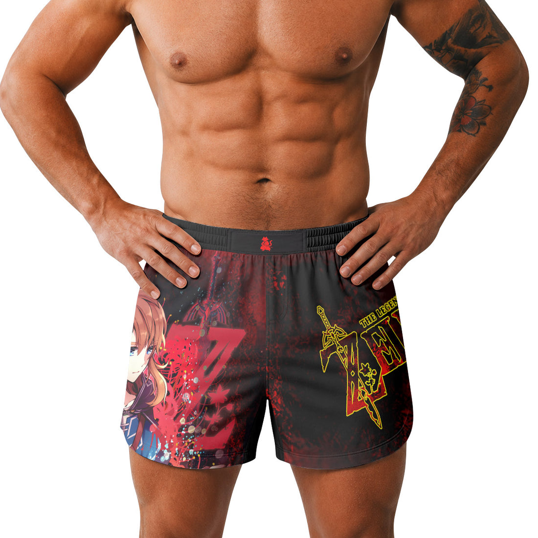  Legend of Zelda Link Master Sword Grappling Shorts