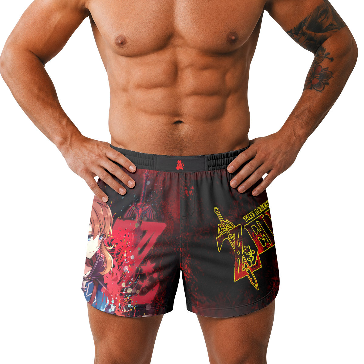  Legend of Zelda Link Master Sword Grappling Shorts