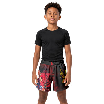 Legend of Zelda Link Master Sword Kids Grappling Shorts