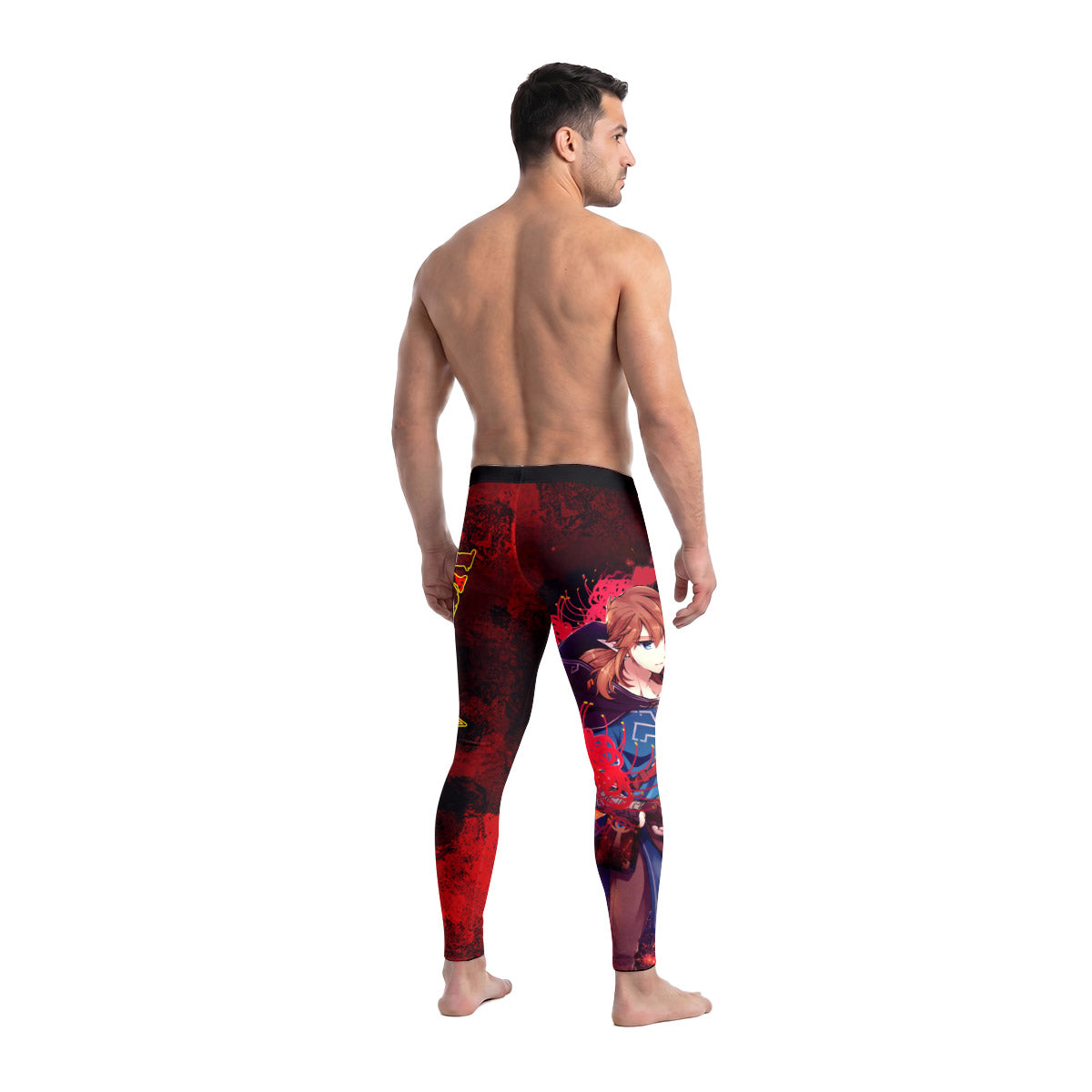  Legend of Zelda Link Master Sword Men's Compression Leggings