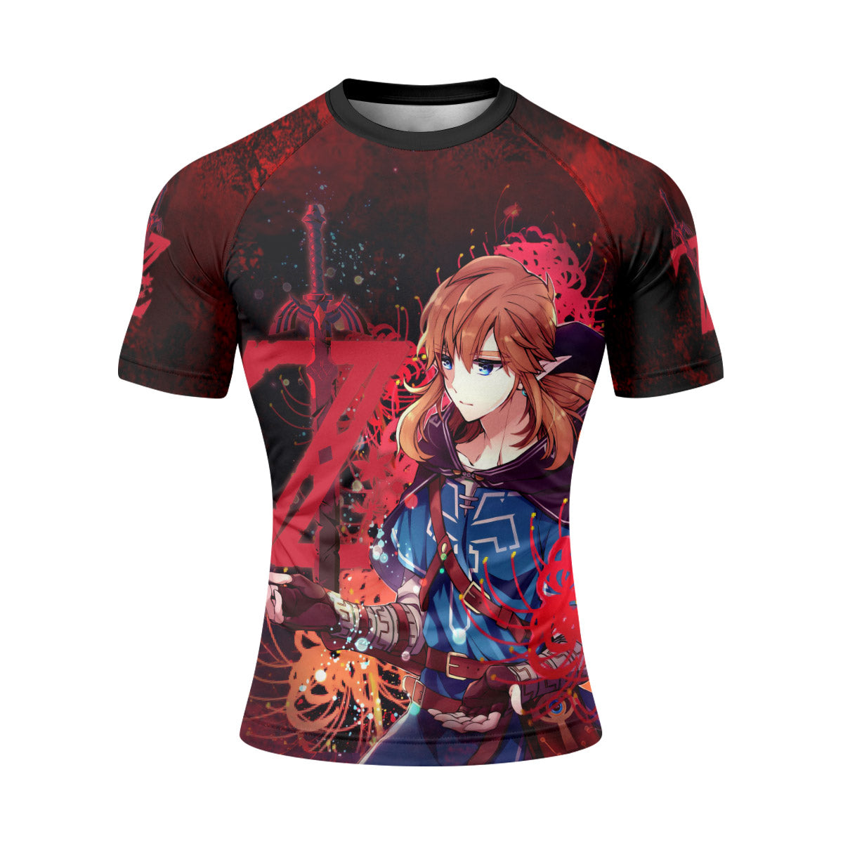  Legend of Zelda Link Master Sword Rash Guard