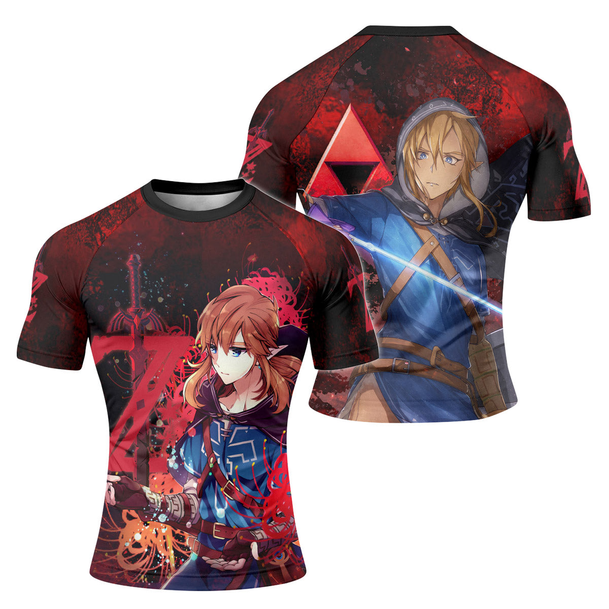  Legend of Zelda Link Master Sword Rash Guard