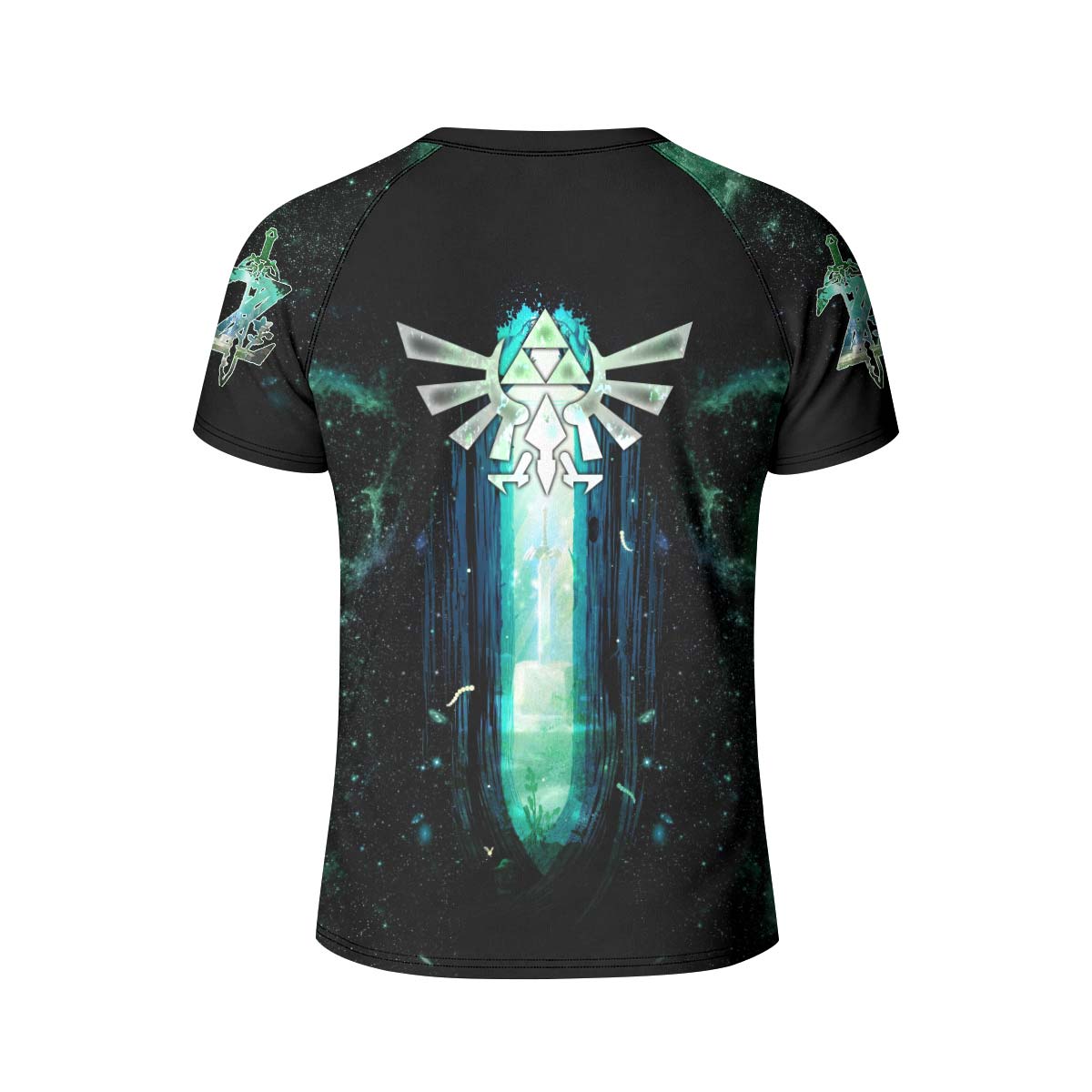  Legend of Zelda Master Swords Kid Rash Guard