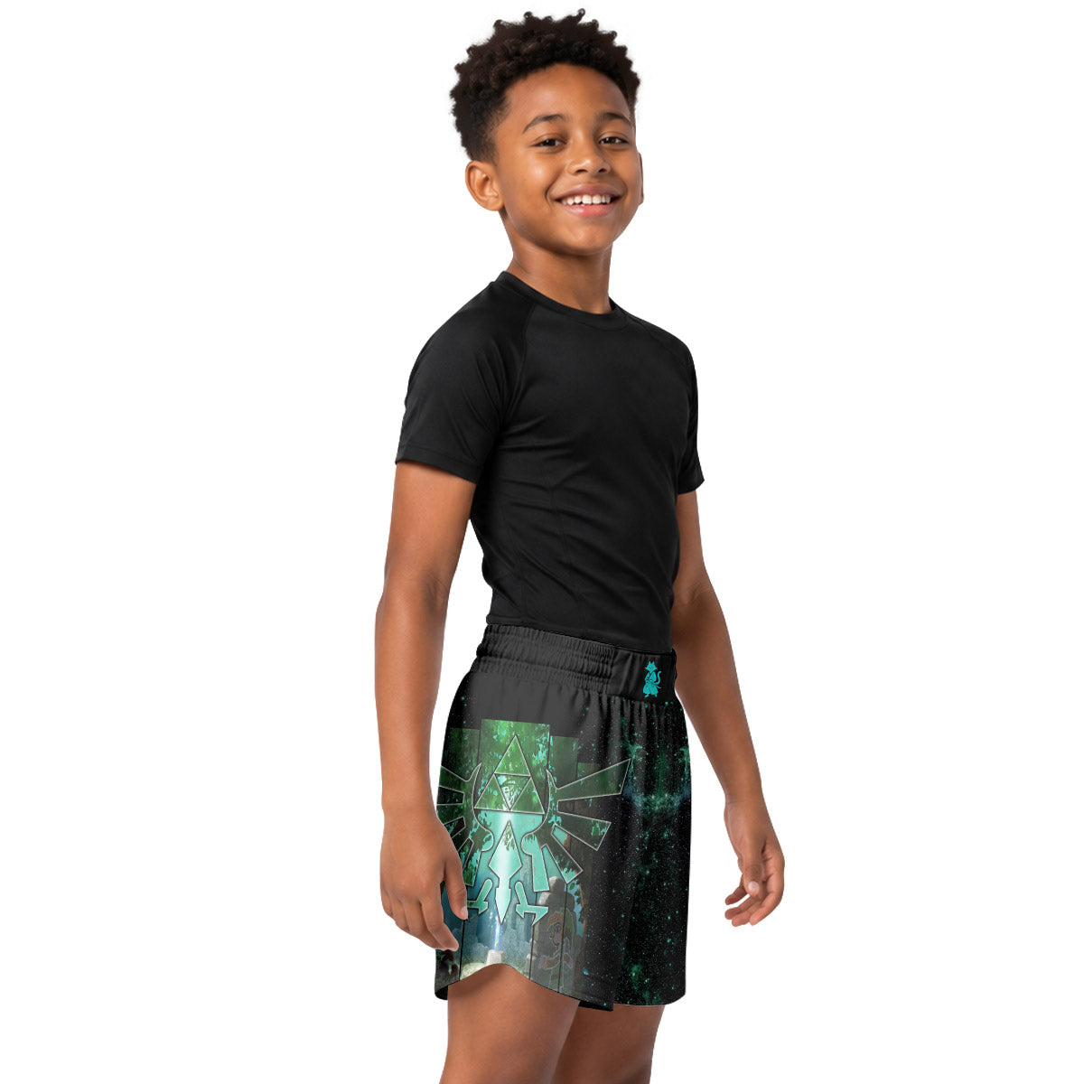 Legend of Zelda Master Swords Kids Grappling Shorts