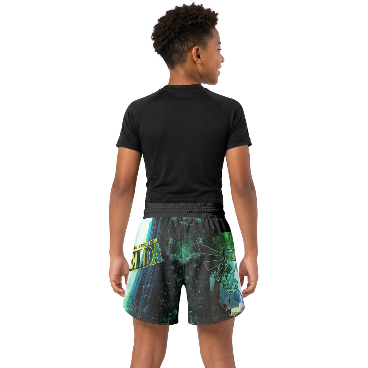Legend of Zelda Master Swords Kids Grappling Shorts