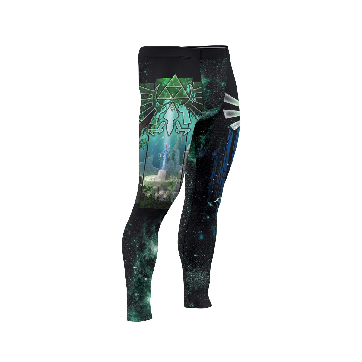  Legend of Zelda Master Swords Men's Compression Leggings