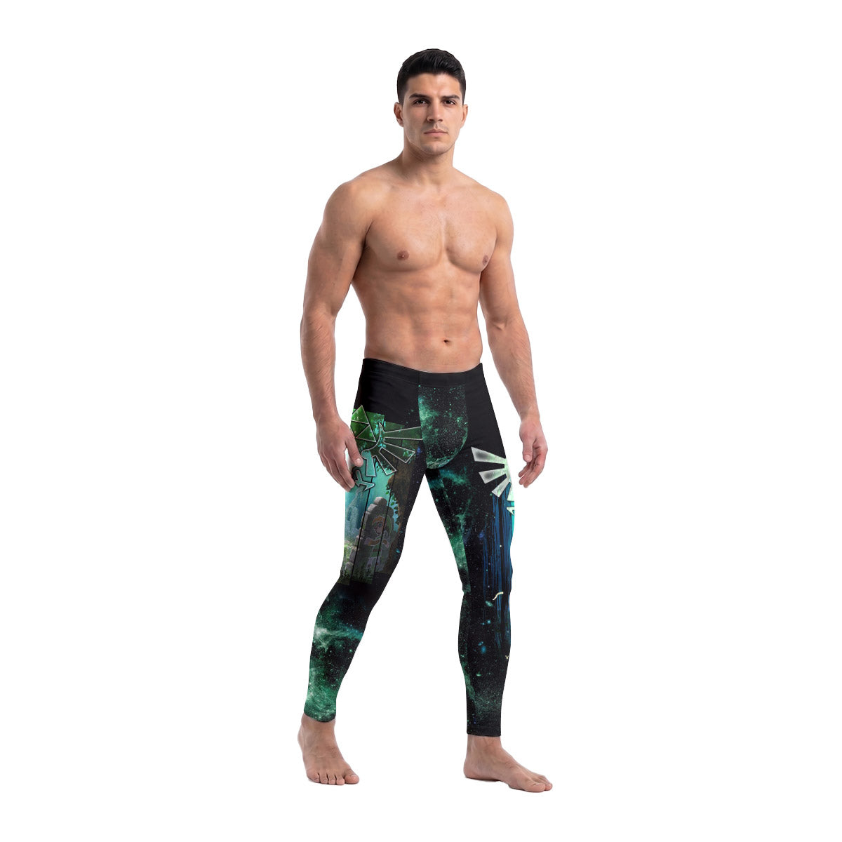  Legend of Zelda Master Swords Men's Compression Leggings