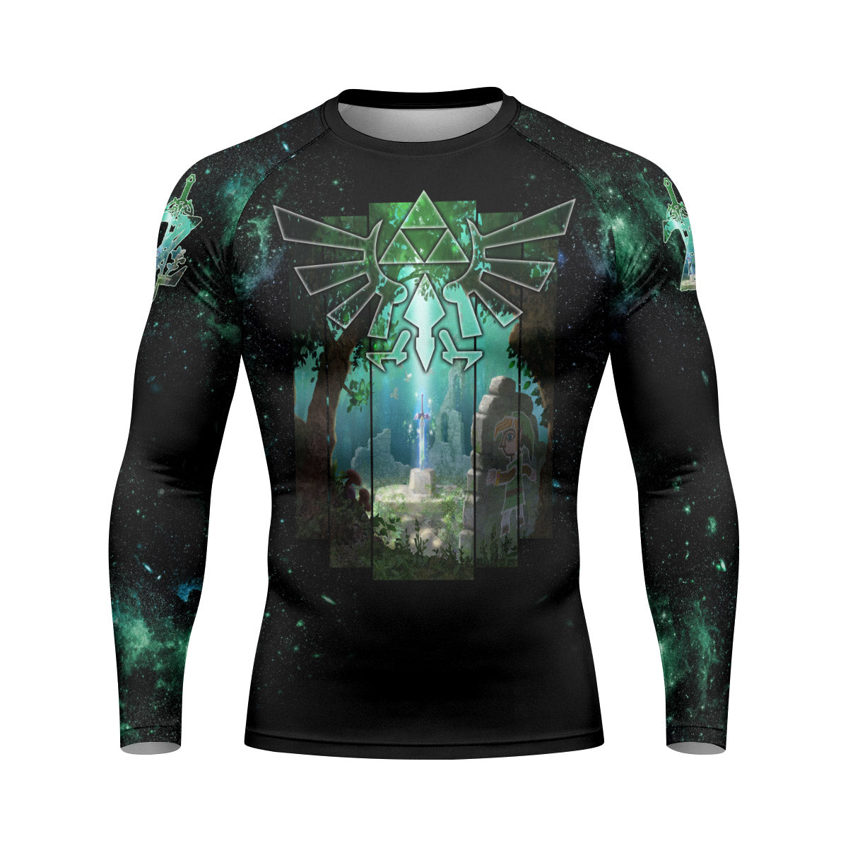 Legend of Zelda Master Swords Rash Guard