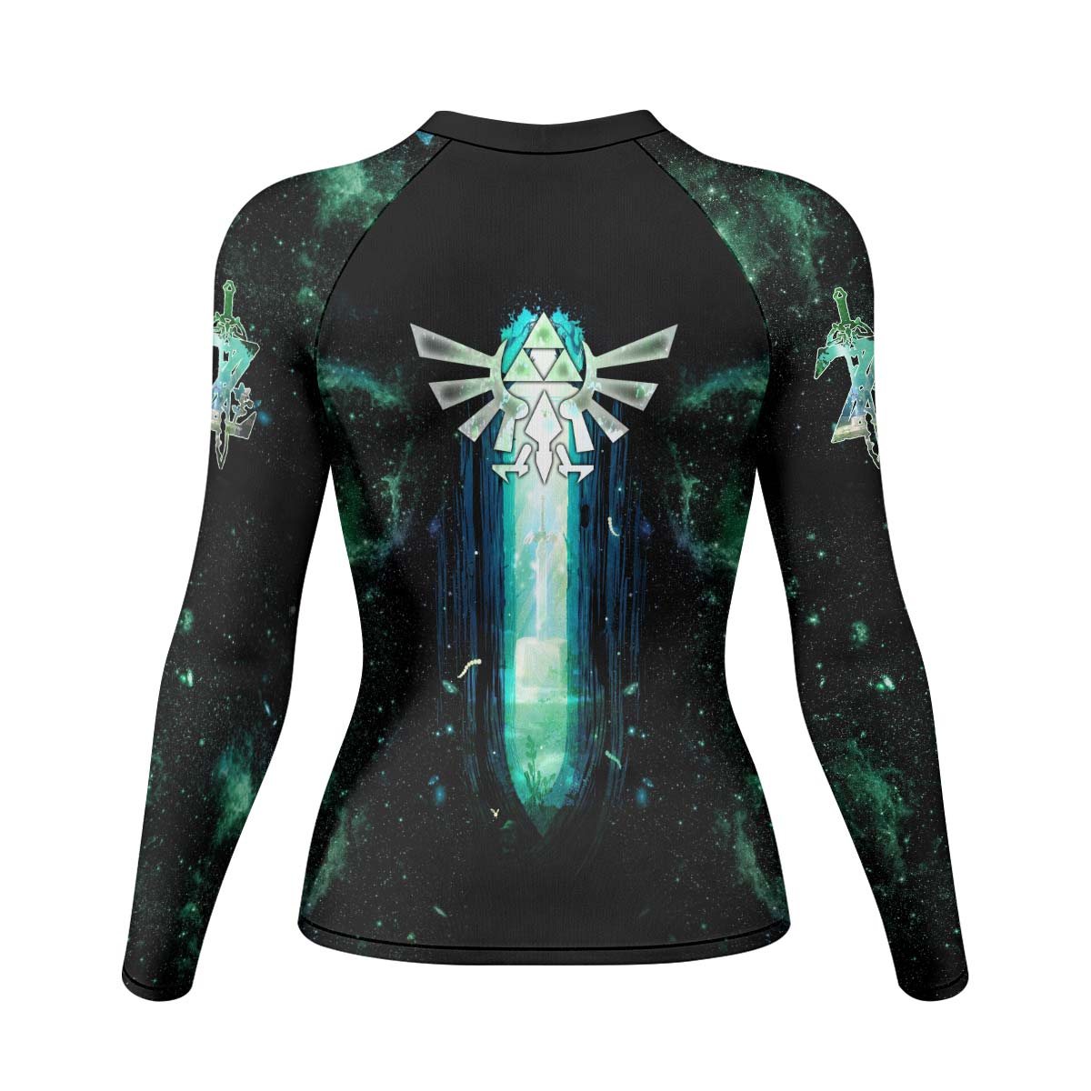  Legend of Zelda Master Swords Rash Guard