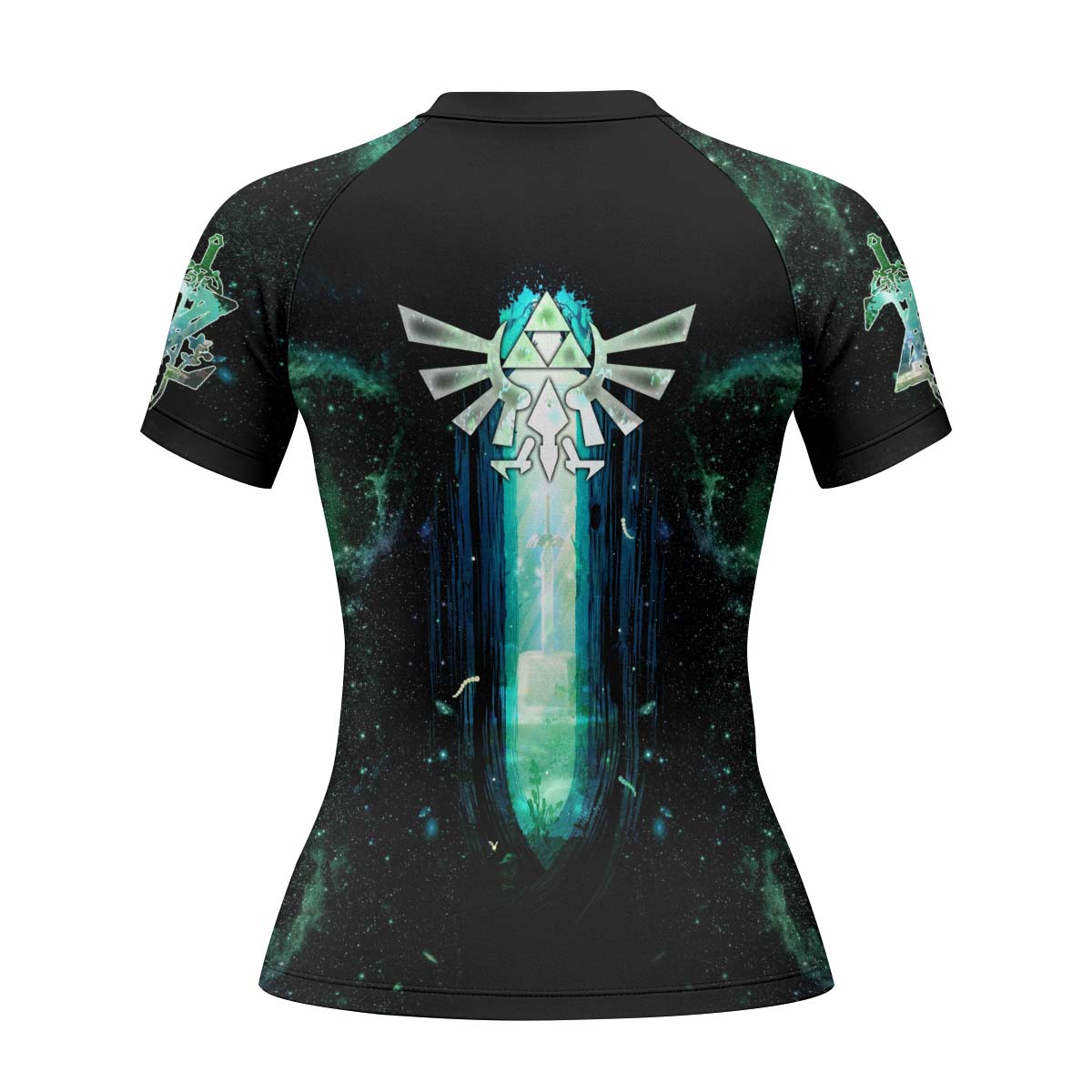  Legend of Zelda Master Swords Rash Guard