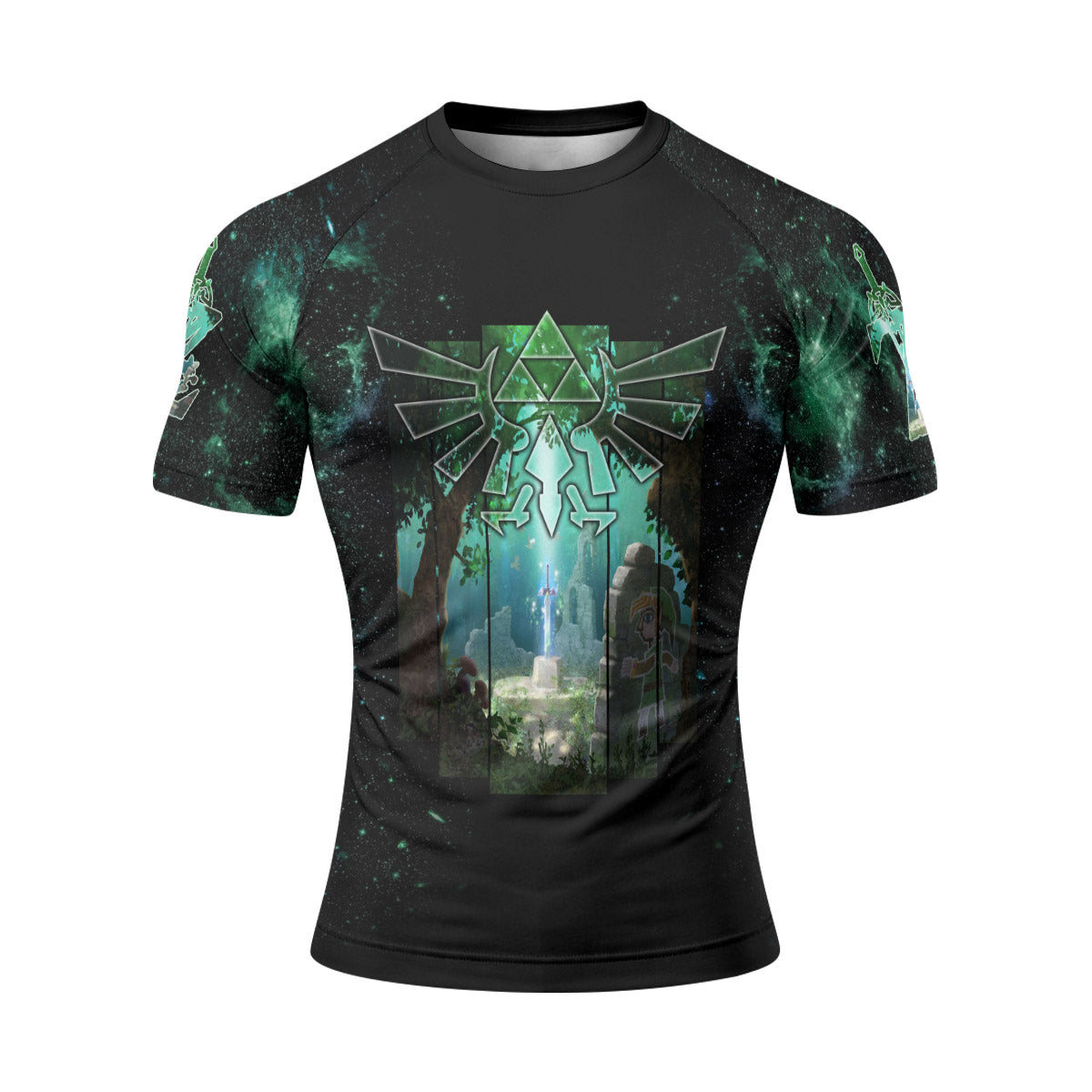 Legend of Zelda Master Swords Rash Guard