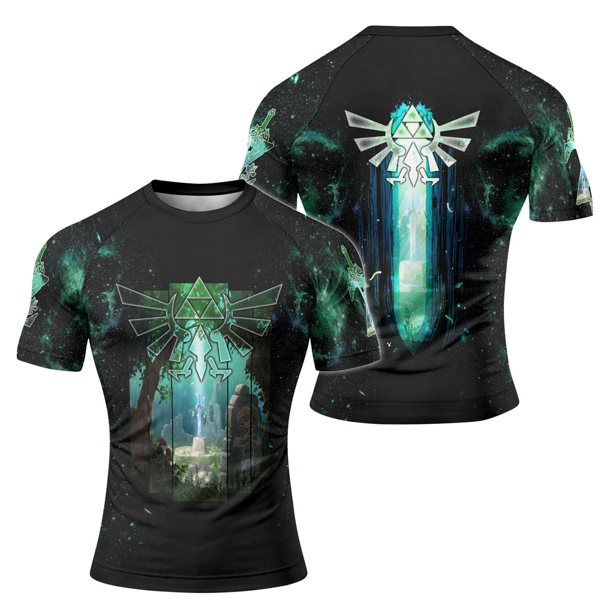 Legend of Zelda Master Swords Rash Guard