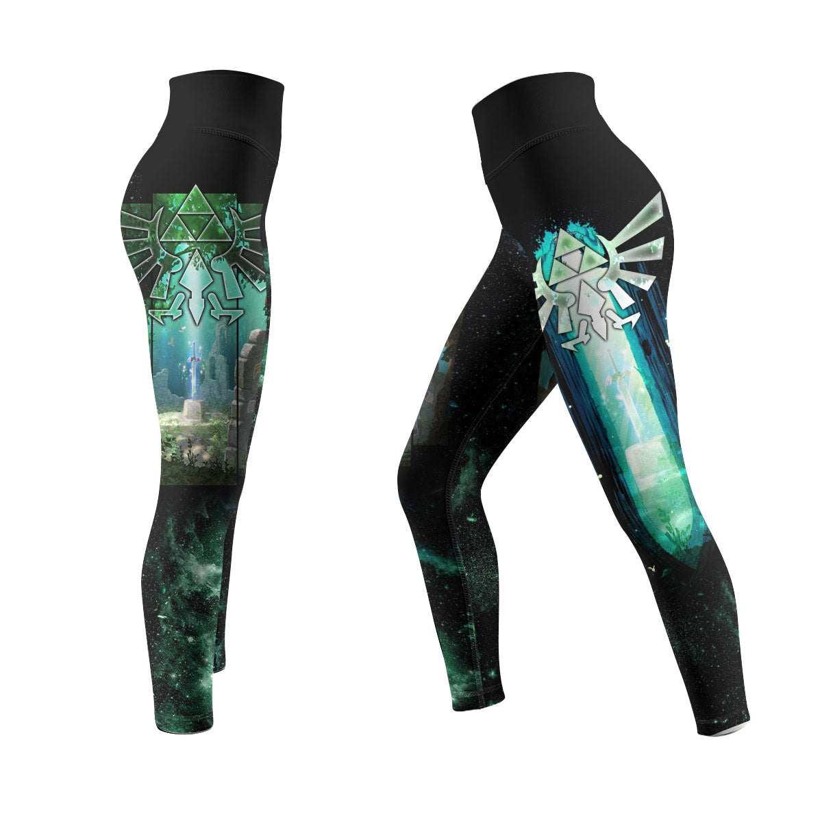  Legend of Zelda Master Swords Women's Leggings