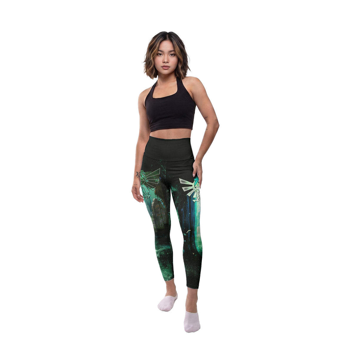  Legend of Zelda Master Swords Women's Leggings