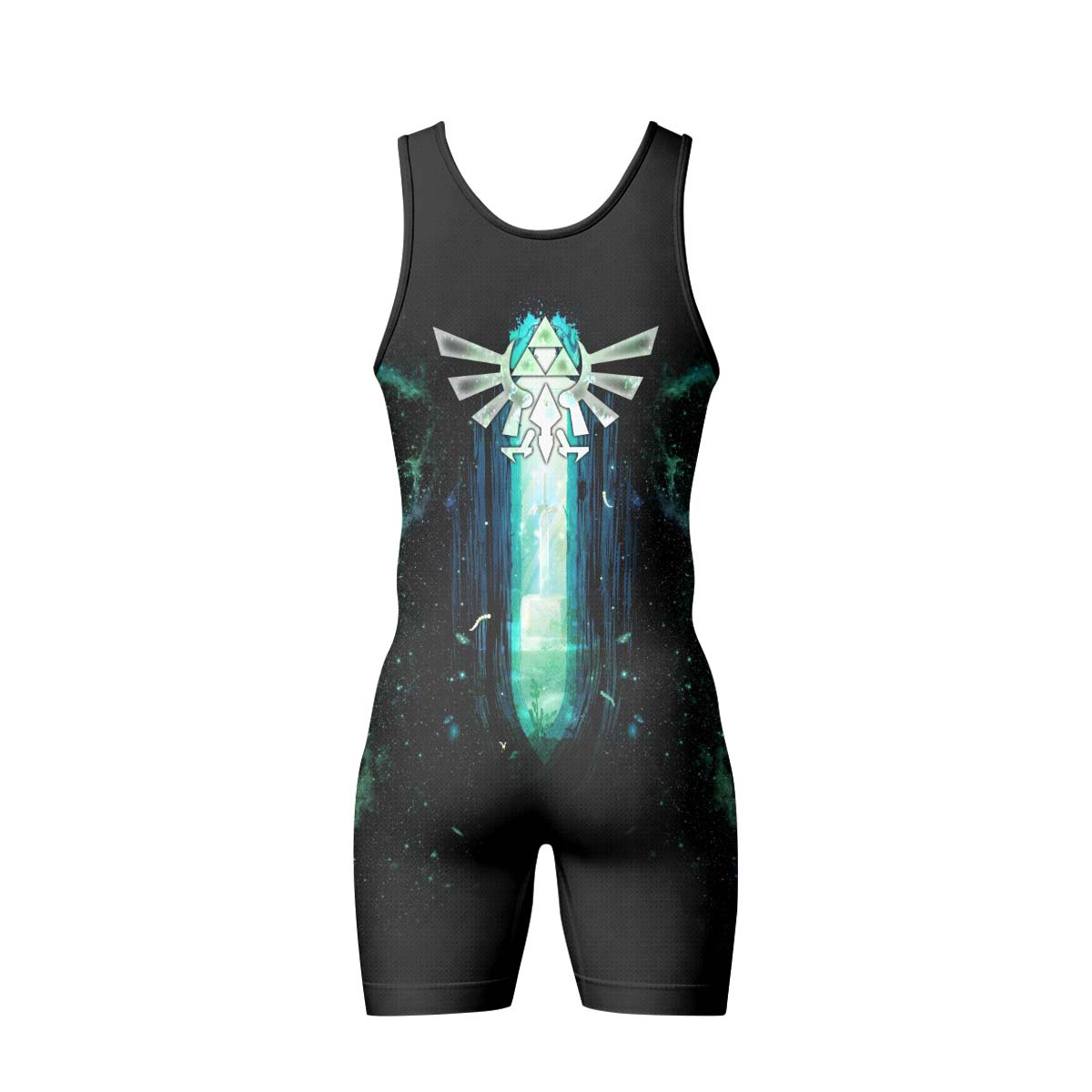 Legend of Zelda Master Swords Wrestling Singlet