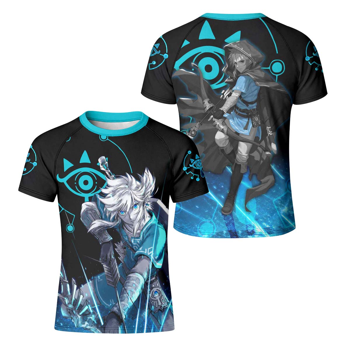  Link Breath of The Wild Kid Rash Guard