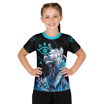  Link Breath of The Wild Kid Rash Guard
