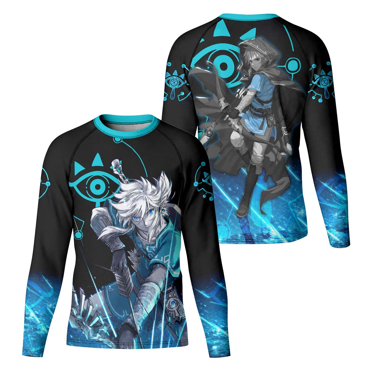 Link Breath of The Wild Kid Rash Guard