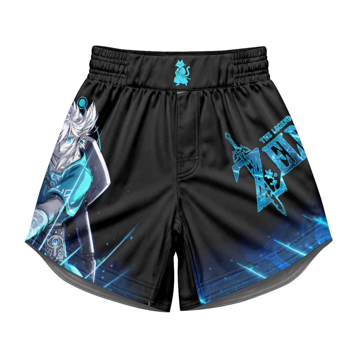 Link Breath of The Wild Kids Grappling Shorts