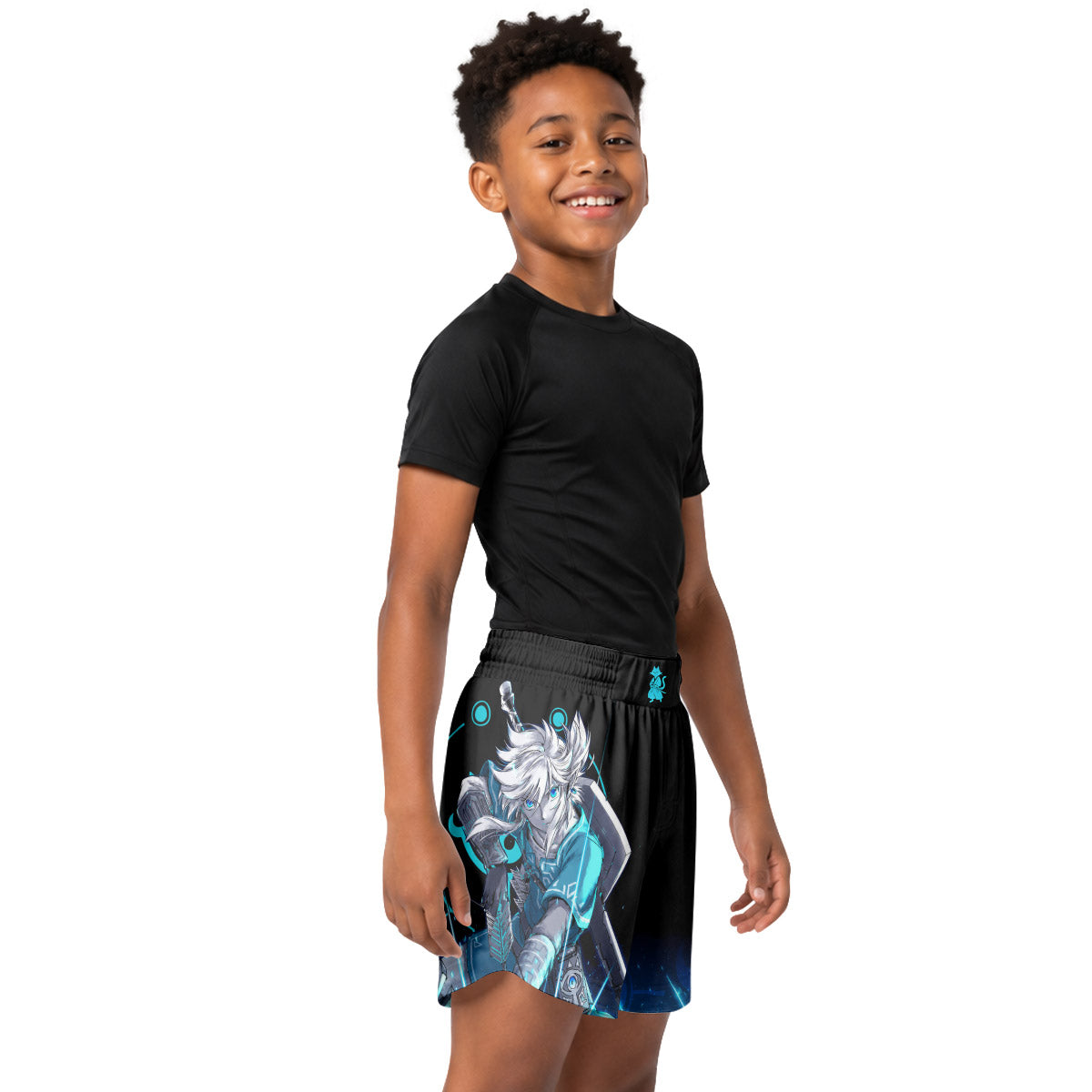 Link Breath of The Wild Kids Grappling Shorts