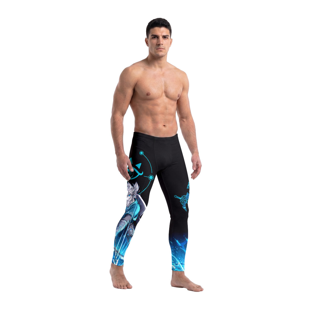  Link Breath of The Wild Men's Compression Leggings