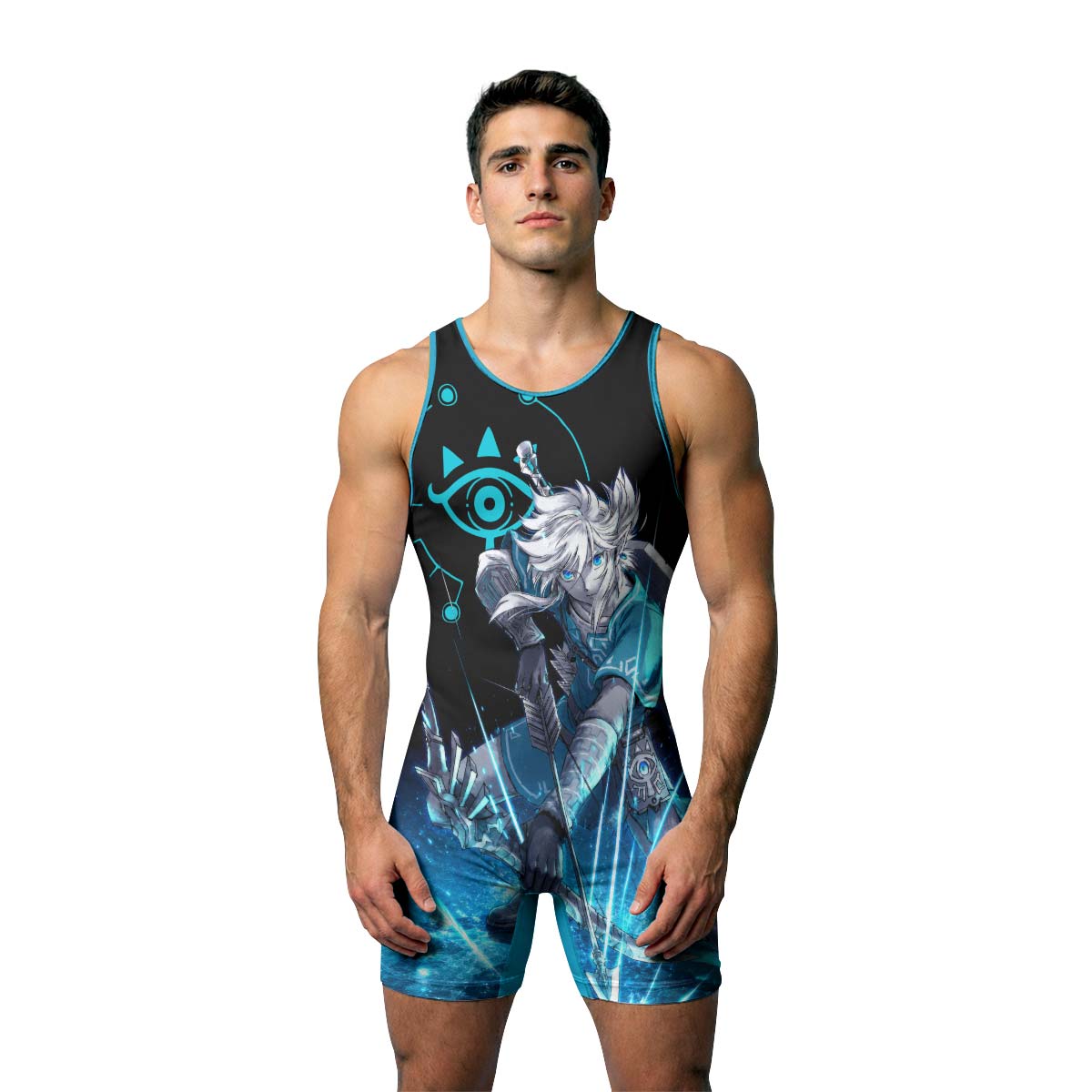  Link Breath of The Wild Wrestling Singlet