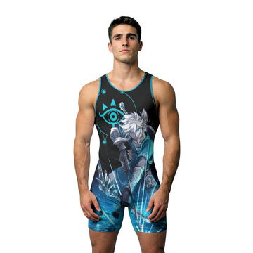  Link Breath of The Wild Wrestling Singlet