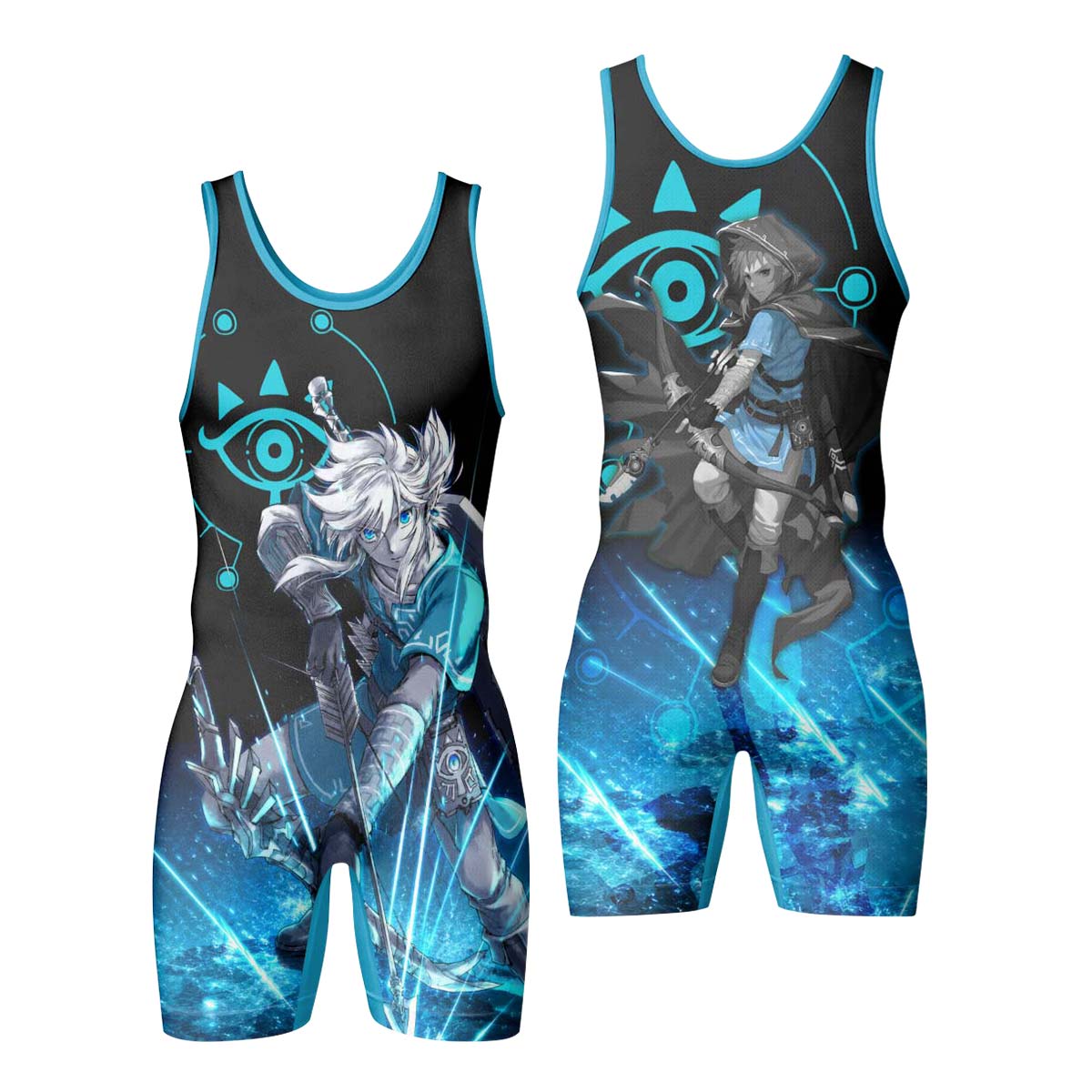  Link Breath of The Wild Wrestling Singlet