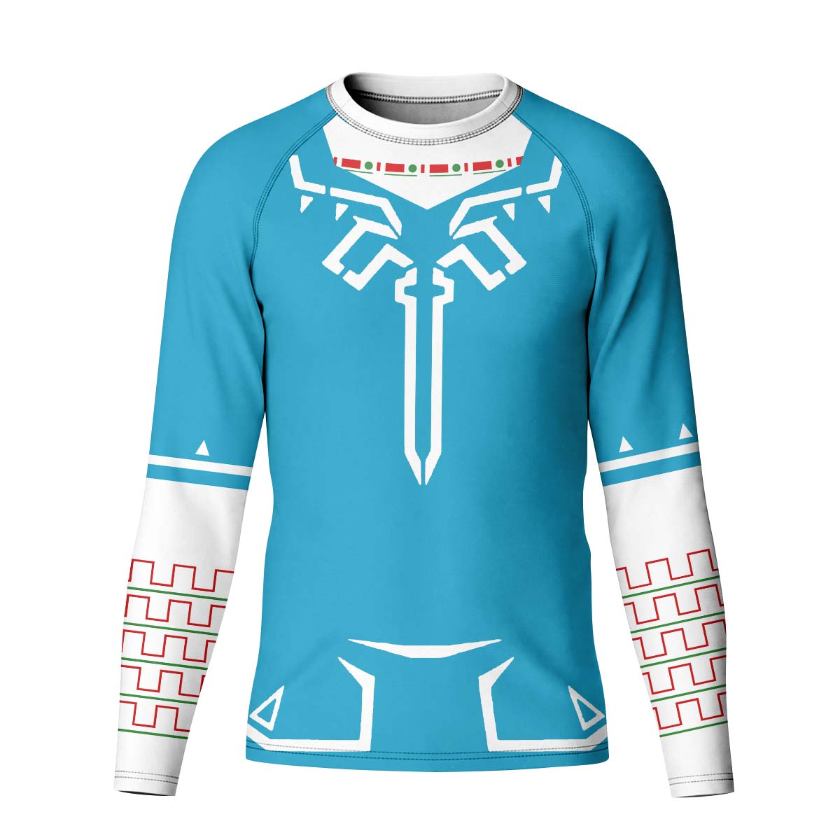 Link Champion's Tunic Cosplay Kid Rash Guard