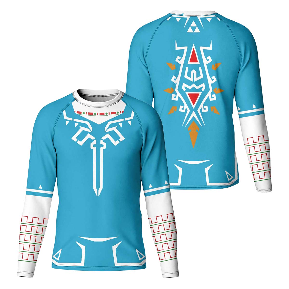 Link Champion's Tunic Cosplay Kid Rash Guard