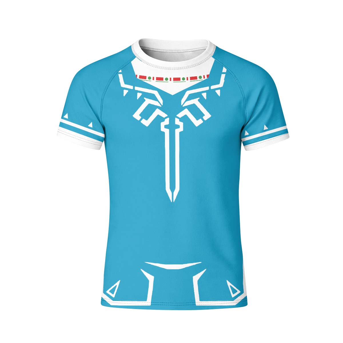  Link Champion's Tunic Cosplay Kid Rash Guard